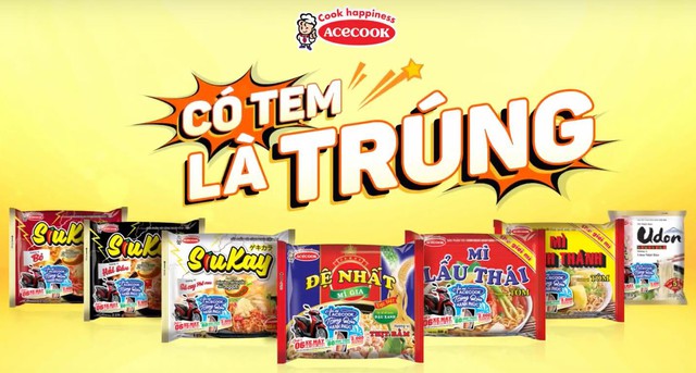Ăn m&igrave; Acecook tr&uacute;ng ngay xe sang, điện thoại xịn - Ảnh 3.