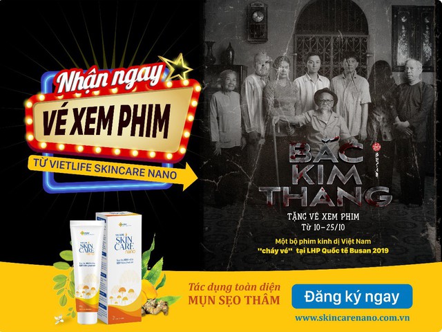 Vietlife Skincare Nano tặng vé xem phim Bắc Kim Thang cho 2.500 học sinh, sinh viên Việt dịp Halloween 2019 - Ảnh 1.
