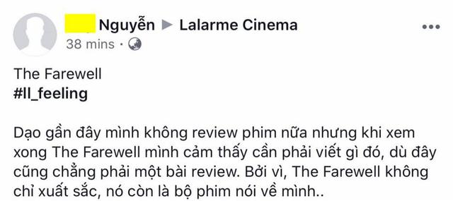 M&agrave;n đụng độ cực căng tại ph&ograve;ng v&eacute;, Farewell vẫn chiếm trọn t&igrave;nh cảm người xem bởi sự dung dị đầy x&uacute;c cảm - Ảnh 6.