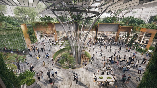 Đông Nam Á xuất hiện khu tài chính ngang tầm Canary Wharf hay West Kowloon - Ảnh 1.