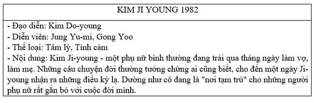 “Kim Ji-Young 1982”: bom tấn tình cảm đáng mong chờ của cặp đôi Gong Yoo - Jung Yoo Mi - Ảnh 5.