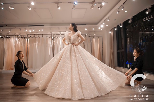 Thiết kế Calla Haute Couture mới nhất của NTK Phương Linh - Giấc mơ của mọi cô gái là đây! - Ảnh 8.