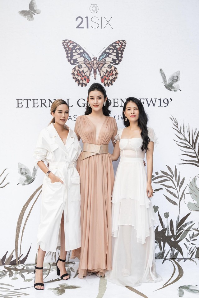 Tú Anh, Jolie Nguyễn xinh đẹp rạng ngời tham dự fashion show ra mắt BST Eternal Garden - Ảnh 2.