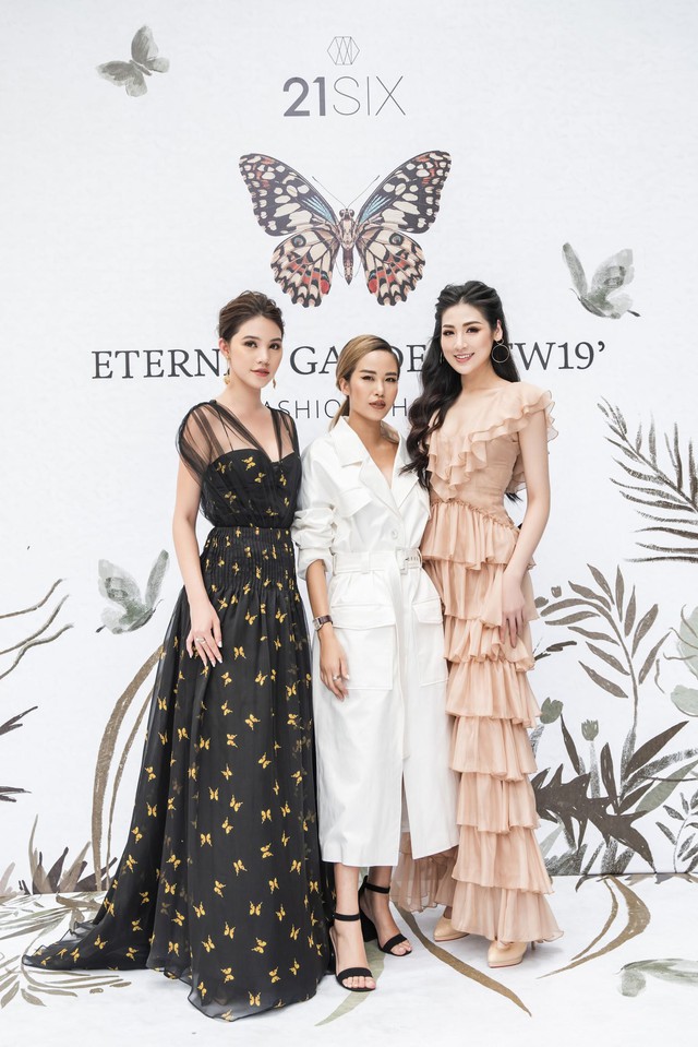 T&uacute; Anh, Jolie Nguyễn xinh đẹp rạng ngời tham dự fashion show ra mắt BST Eternal Garden - Ảnh 10.