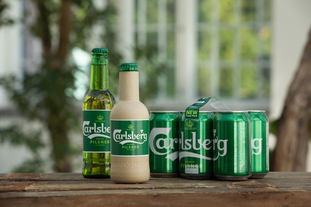 Carlsberg tiến gần hơn tới việc hiện thực hóa chai bia giấy đầu tiên trên thế giới - Ảnh 1.