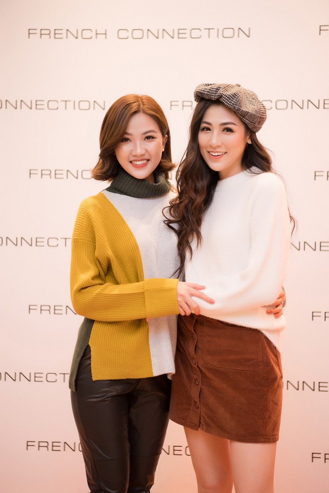 Á hậu Tú Anh ngẫu hứng phối đồ phong cách cho diễn viên Lương Thanh ngay tại sự kiện thời trang - Ảnh 1.