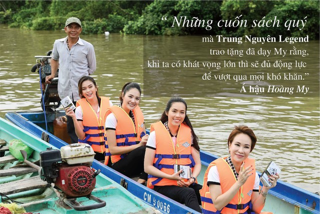 Những câu nói ấn tượng của người đẹp Việt khi tặng sách tại Đồng bằng Sông Cửu Long - Ảnh 6.
