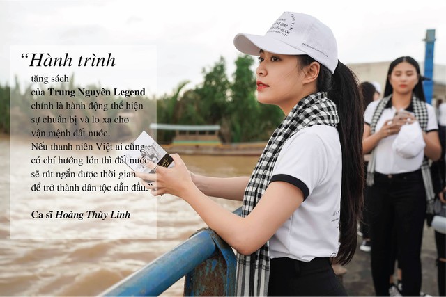 Những câu nói ấn tượng của người đẹp Việt khi tặng sách tại Đồng bằng Sông Cửu Long - Ảnh 7.