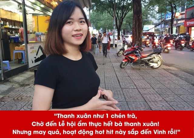 Sau Hà Nội, Đà Nẵng, TP.HCM… đến lượt giới trẻ Vinh “phát sốt” vì hot trend: “Đi đu đưa” ở lễ hội ẩm thực! - Ảnh 2.