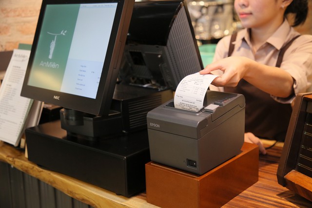 Máy in hóa đơn cho doanh nghiệp F&B