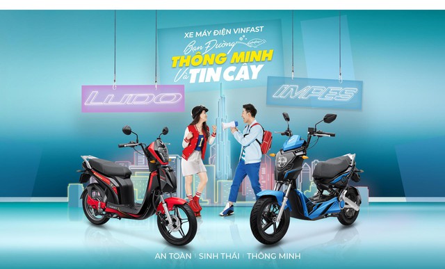 VinFast Impes và Ludo - Bộ đôi xe máy điện “quốc dân” của Việt Nam - Ảnh 2.