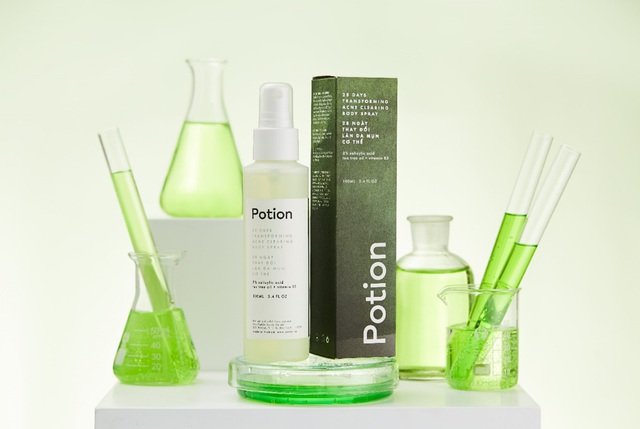 Giải quyết mụn lưng sau 28 ngày cùng Potion Body Spray - Ảnh 1.