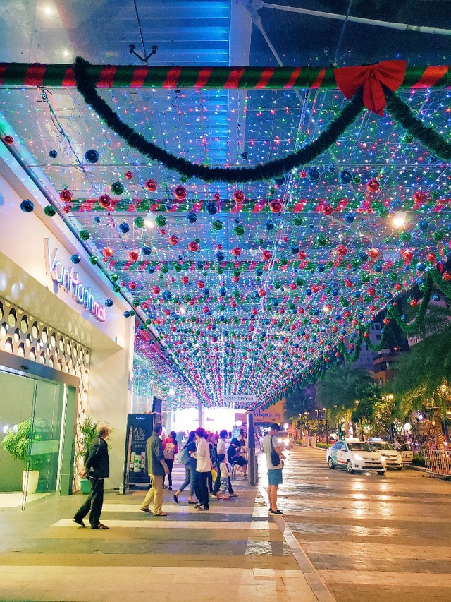 Cây thông nón lá úp ngược “siêu to khổng lồ” xuất hiện tại Vạn Hạnh Mall - Ảnh 7.