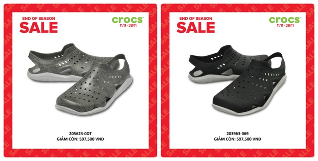 Crocs giảm giá đến 50% hàng ngàn sản phẩm hot tại các cửa hàng trên toàn quốc - Ảnh 5.