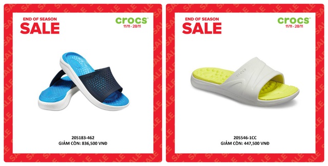 Crocs giảm giá đến 50% hàng ngàn sản phẩm hot tại các cửa hàng trên toàn quốc - Ảnh 8.