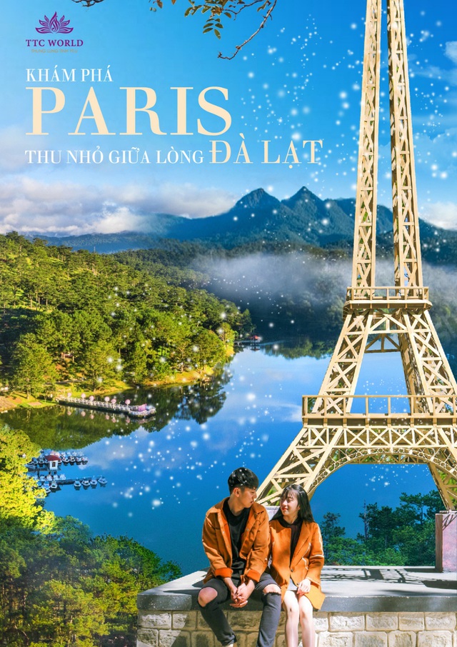 Khám phá Paris thu nhỏ giữa lòng Đà Lạt - Ảnh 1. Khám phá Paris thu nhỏ giữa lòng Đà Lạt - Ảnh 1.