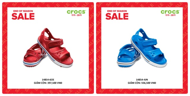 Crocs giảm giá đến 50% hàng ngàn sản phẩm hot tại các cửa hàng trên toàn quốc - Ảnh 6.