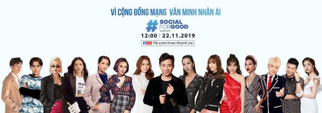 Trấn Thành và dàn sao Việt hội tụ trong sự kiện #SocialForGood tại Việt Nam - Ảnh 1.