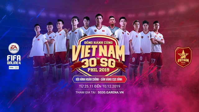 FIFA Online 4 chơi lớn tặng miễn phí cầu thủ Việt Nam cho tất cả game thủ đồng hành cùng đội tuyển nước nhà tại SEA Games 30 - Ảnh 1.