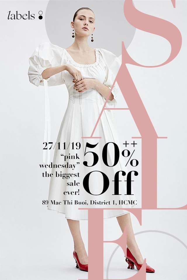 Chớp nhanh cơ hội sắm h&agrave;ng hiệu gi&aacute; ưu đ&atilde;i tại &ldquo;Pink Wednesday&rdquo; của labels: - Ảnh 4.