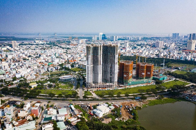 Ấn tượng với tiến độ xây dựng tại Eco Green Saigon - Ảnh 2.