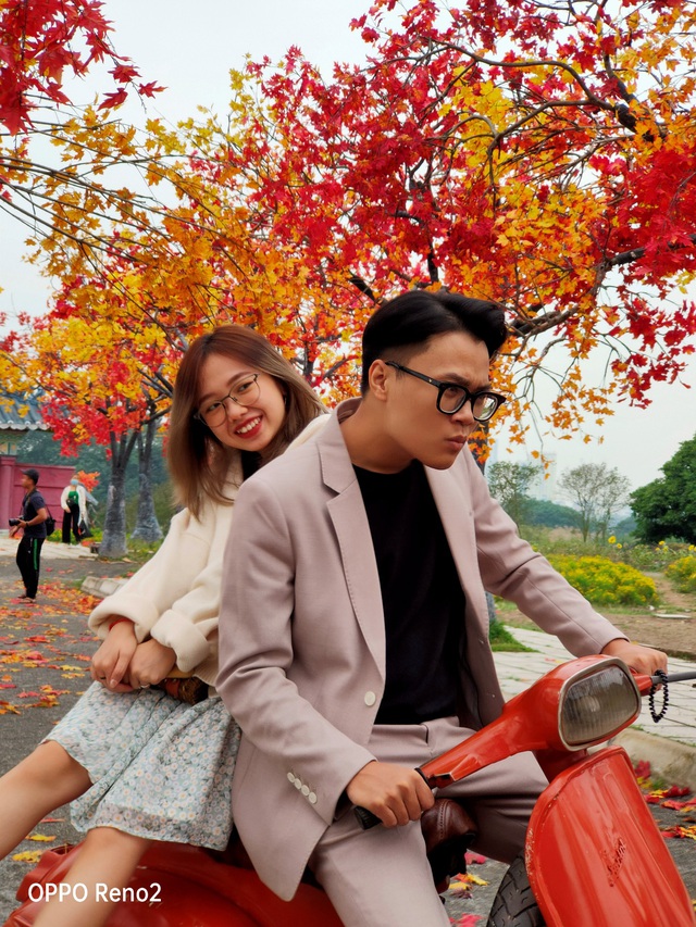 Đi Nhật, Hàn làm gì cho xa khi ở Hà Nội cũng có cảnh lá vàng đẹp đến nao lòng - Ảnh 3.