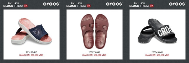 Black Friday –  Crocs sale khủng cho tất cả sản phẩm - Ảnh 3.