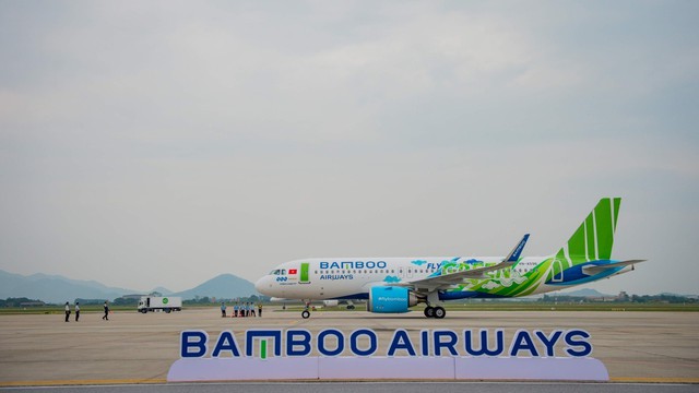 Bamboo Airways đón máy bay Airbus A320neo đầu tiên trong chiếc áo “Fly Green” ấn tượng - Ảnh 3.