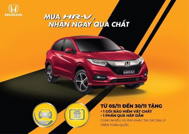 “Mua HR-V, nhận ngay quà chất” – Khuyến mãi hấp dẫn từ Honda Việt Nam - Ảnh 1.