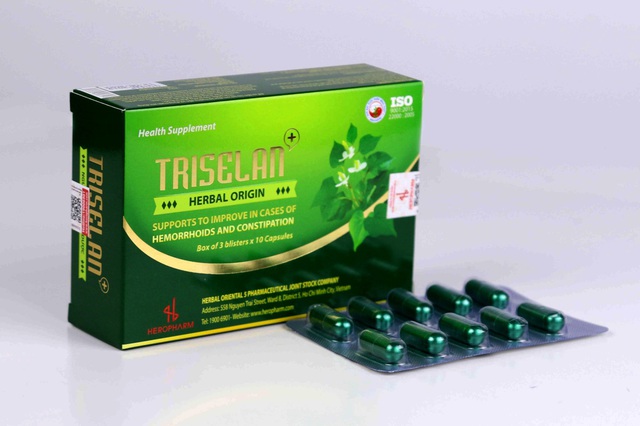 Thực phẩm bảo vệ sức khỏe TRISELAN+ giải pháp hỗ trợ điều trị triệu chứng Trĩ, Táo Bón và Suy Giãn Tĩnh Mạch - Ảnh 3.