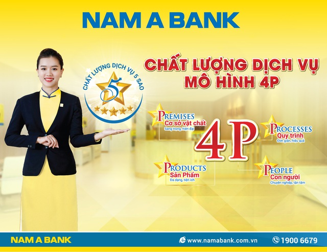 Nam A Bank với chiến lược nâng tầm chất lượng dịch vụ 5 sao - Ảnh 1.