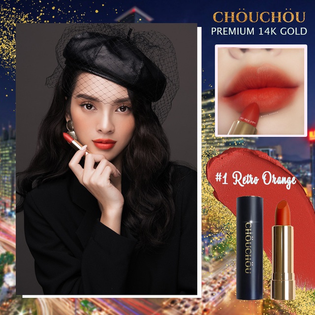 ChouChou ra mắt dòng son mạ vàng Premium Matte 14k Gold Edition chinh phục các beauty blogger khó tính - Ảnh 5.
