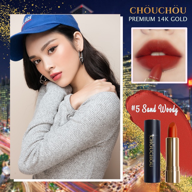 ChouChou ra mắt dòng son mạ vàng Premium Matte 14k Gold Edition chinh phục các beauty blogger khó tính - Ảnh 9.