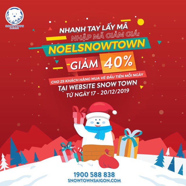 Đi t&igrave;m một Gi&aacute;ng sinh ấm &aacute;p trong mơ tại Thị trấn tuyết Snow Town - Ảnh 6.