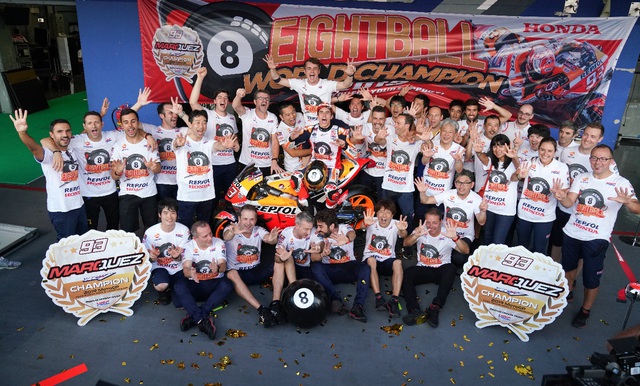 Honda chiến thắng tuyệt đối ở cả 3 danh hiệu mùa giải MotoGP 2019 - Ảnh 1.