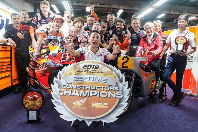 Honda chiến thắng tuyệt đối ở cả 3 danh hiệu mùa giải MotoGP 2019 - Ảnh 3.