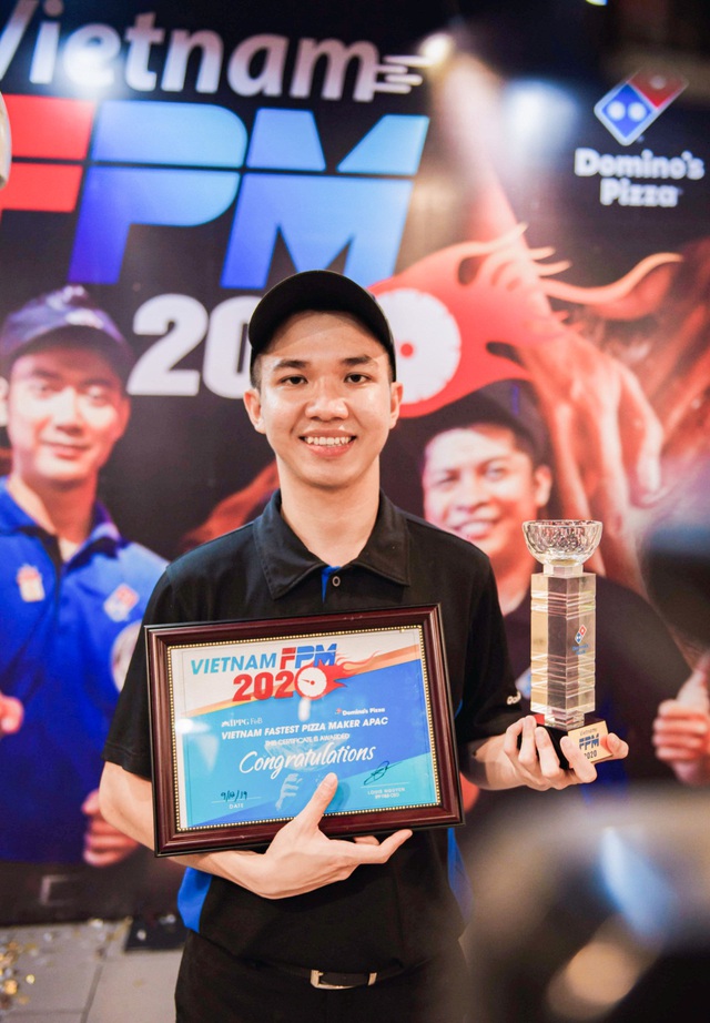 Chân dung người chiến thắng cuộc thi Người làm bánh pizza nhanh nhất Việt Nam - Ảnh 5.