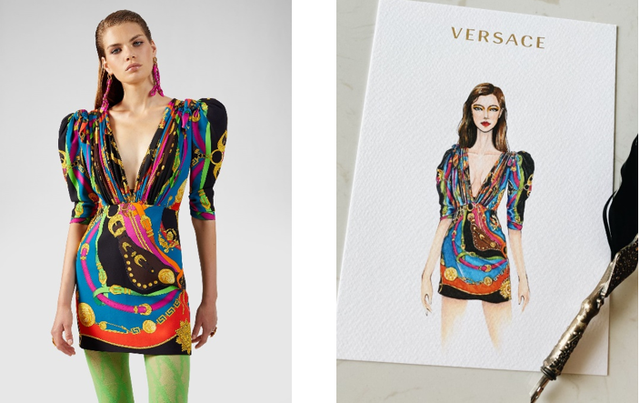 Họa sĩ Việt được mời hợp tác vẽ tranh cho sự kiện của Versace - Ảnh 4.