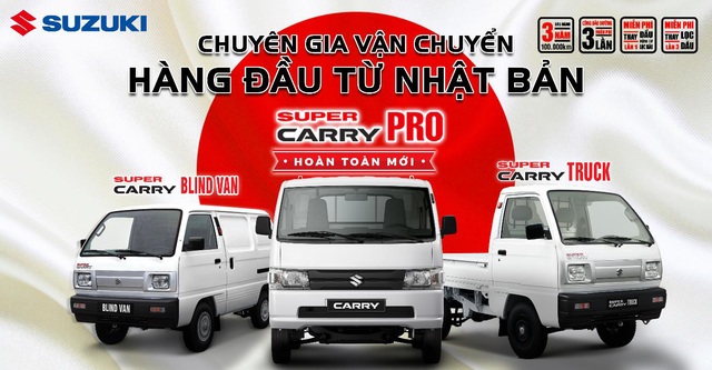 Suzuki hỗ trợ phí trước bạ cho 100 khách hàng đầu tiên mua Super Carry Pro hoàn toàn mới - Ảnh 2.