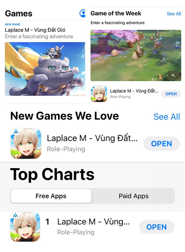 VTC Game bứt tốc cuối năm 2019: Laplace M vẫn trụ vững TOP đầu Appstore, đội tuyển Audition Việt Nam giành giải Ba cúp thế giới - Ảnh 2.