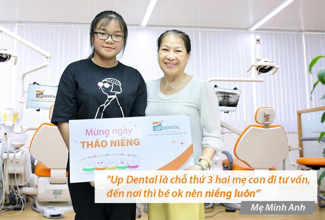 Review niềng răng Up Dental: Khi hạnh phúc của mẹ là nụ cười tự tin của con - Ảnh 3.