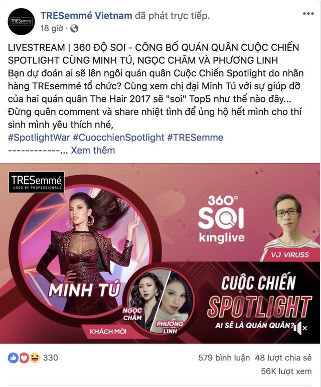 Cuộc Chiến Spotlight chính thức lộ diện quán quân được chọn lựa bởi Hoa hậu Minh Tú - Ảnh 1.
