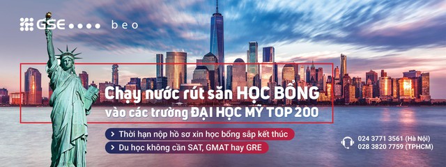 Chạy nước r&uacute;t &ldquo;săn&rdquo; học bổng v&agrave;o c&aacute;c trường đại học Mỹ top 200 - Ảnh 1.