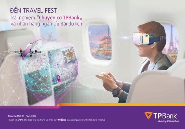Ví rỗng đến Travel Fest vẫn mua được mọi thứ nhờ “chuyên cơ công nghệ” TPBank - Ảnh 1.