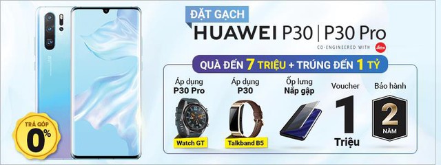 Bộ quà công nghệ hướng tới giới trẻ mê trải nghiệm của Huawei P30 series tại Thế Giới Di Động - Ảnh 1.