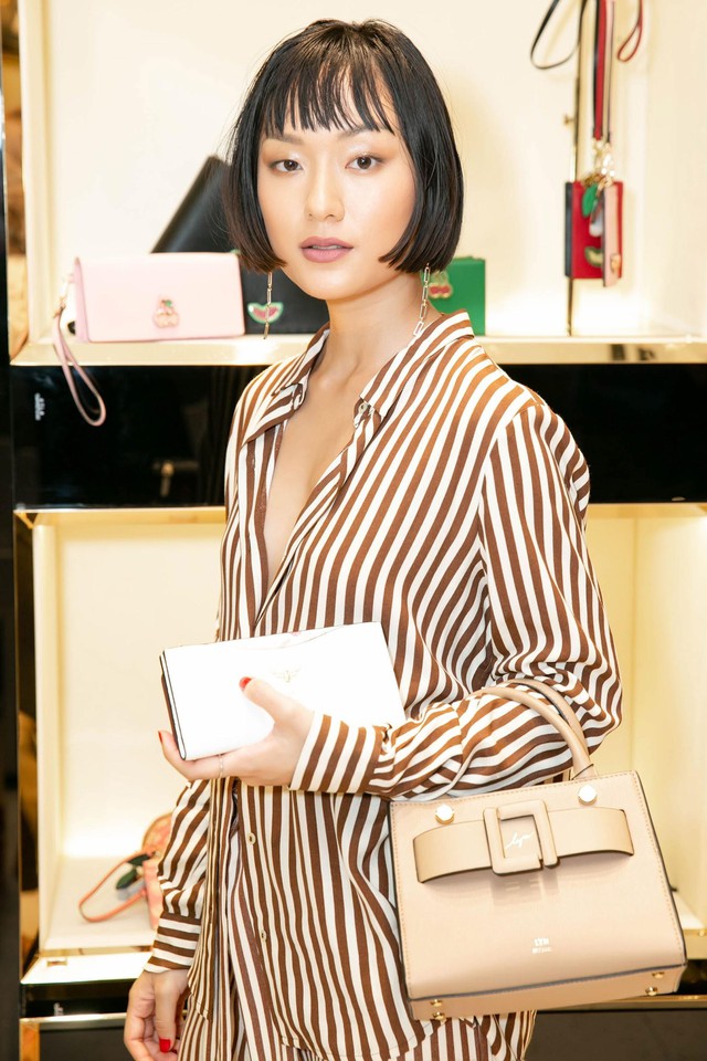 Bật m&iacute; m&oacute;n phụ kiện sang chảnh gi&uacute;p Jun Vũ, Ph&iacute; Phương Anh v&agrave; h&agrave;ng loạt sao nữ toả s&aacute;ng tại sự kiện thời trang - Ảnh 6.
