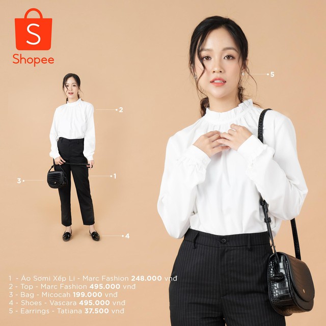 Gợi &yacute; 5 phong c&aacute;ch thời trang &ldquo;hack style&rdquo; cực sang kh&ocirc;ng cần h&agrave;ng hiệu cho n&agrave;ng c&ocirc;ng sở - Ảnh 4.