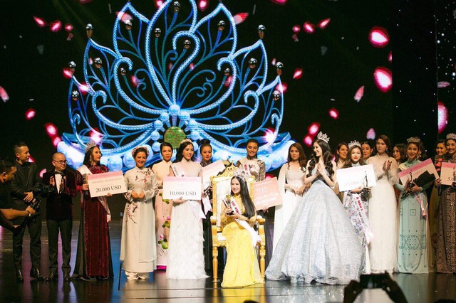 Giọng ca Sao Mai đăng quang Hoa hậu Áo dài Việt Nam 2019 - Ảnh 3.