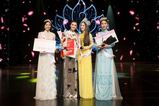 Giọng ca Sao Mai đăng quang Hoa hậu Áo dài Việt Nam 2019 - Ảnh 7.