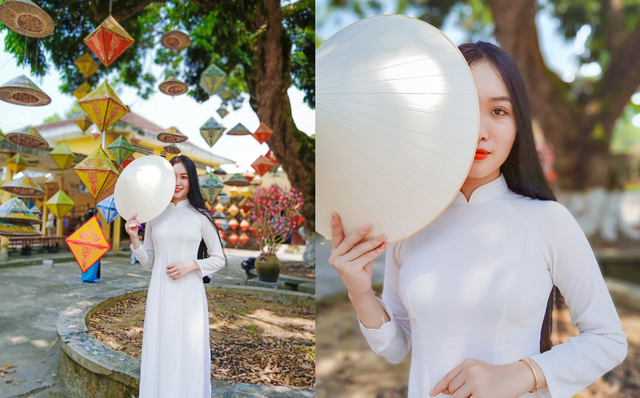 Say đắm n&eacute;t đẹp ch&acirc;n dung thiếu nữ Huế với &aacute;o d&agrave;i qua lăng k&iacute;nh OPPO F11 Pro - Ảnh 16.